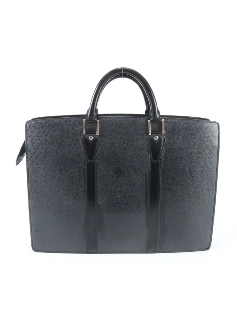 Louis Vuitton Taiga Porte Document Man Rose Leather Business Tote